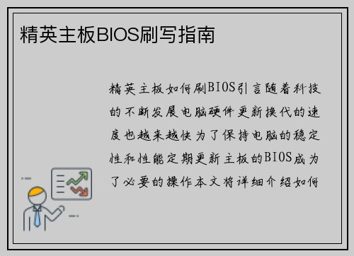 精英主板BIOS刷写指南